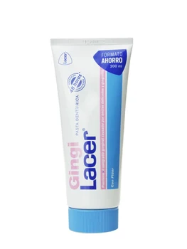 

Lacer gingilacer toothpaste with fluoride 200 ml. Prevents gingival bleeding