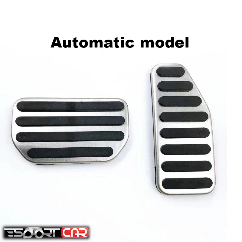 

Aluminum alloy Car Accelerator Pedal Brake Pedals Rest Foot Pedal Clucth Pedal Non Slip Cover For 2019 2020 Suzuki Swift