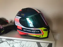 Visera antiniebla para casco de motocicleta MT V-14, máscara Anti-UV, visera completa para Blade-2