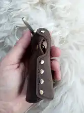 Bag Chain Key-Ring-Case-Holder Genuine-Leather Designer Fashion Y1002 Key-Package Quality