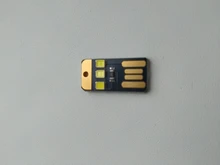 Lámpara de tienda de campaña para acampar, linterna de bajo consumo de energía portátil para exteriores, Mini llavero móvil ultradelgado USB LED de noche