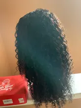 Siyun Show 360-Peluca de encaje rizado Jerry, pelucas de cabello humano con malla Frontal de 28 pulgadas 360, pelucas de cabello humano rizado de densidad 250
