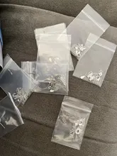 Pulsera de perlas de imitación de estrella de luna de ANENJERY pulsera de plata de ley 925 con gradiente de zirconia de piedra lunar para mujer S-B304