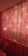 Light USB Window-String-Lights Led Curtain Remote-Control Party-Decoration Fairy-Christmas-Garland