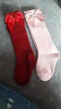 Calcetines de algodón para niños pequeños, pajarita grande chicas hasta la rodilla, 100% suave, largo, 2020