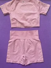 Ropa de gimnasio sin costuras parra Fitness, Leggings de cintura alta, trajes deportivos, ropa deportiva