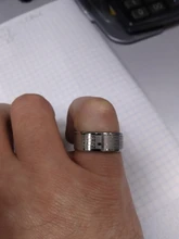 Letdiffy-anillo de acero inoxidable con letras cruzadas para hombre, sortija de oración de Biblia español, nunca se decolora, anillos con letras