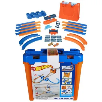 

Hot Wheels - Track Buider Deluxe stunt box, toy car track accessories (Mattel GGP93)