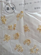 Protectores de alambre de 100x4mm, accesorios de forma de U, cierres, conector para fabricación de joyas, 4,5 unids/lote