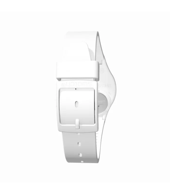 Часы swatch JUST WHITE SOFT Originals Gent 34 мм New Core GW151O