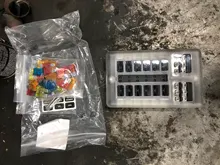 Fuse-Box-Holder Trike Marine Cover Plastic 32V 12V with LED Indicator-Light 6-Ways 