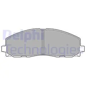 Колодки дисковые передние Chrysler Voyager 3.6/2.8D 11 DELPHI LP