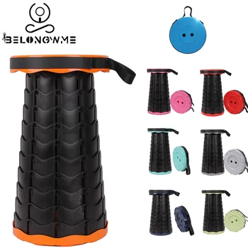 

Outdoor Travel Portable Folding Camping Chair Retractable Convenient Fishing Picnic Office BBQ Hunting Camp Seat Home Furniture