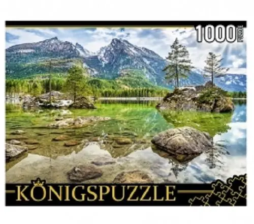 Пазл.1000.Konigspuzzle.ГЕРМАНИЯ. ОЗЕРО ХИНТЕРЗЕЕ ГИK1000-0640 | Игрушки и хобби