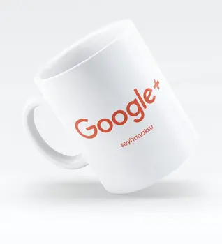 

Personalised Google Plus White Mug Cup-2