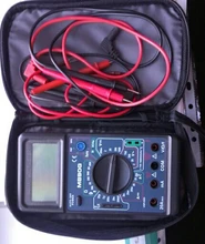 Pouch-Tool-Bag Storage-Bag Toolkit Soft-Case Multimeter UT Shockproof Black Cloth 20--12--4cm