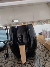 MIUI-freidora de aire inteligente de 3,8l, horno eléctrico sin aceite, tostadora doméstica, deshidratador con luz LED táctil, máquina para patatas fritas