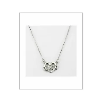 

Silver choker Pendant In Love Heart Infinity Larré Silver