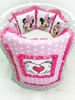 

Комплект в круглую/овальную кроватку "Минни" Комплекты в круглую/овальную кроватку