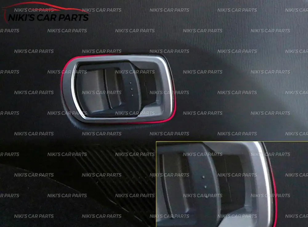 Накладки на дверные ручки задних сидений для Mazda CX5- пластиковая формовка из АБС украшение Тюнинг Автомобиля