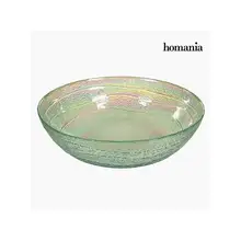 Чаша из переработанного стекла прозрачная(Ø 18 см)-коллекция Pure Crystal Deco от Homania