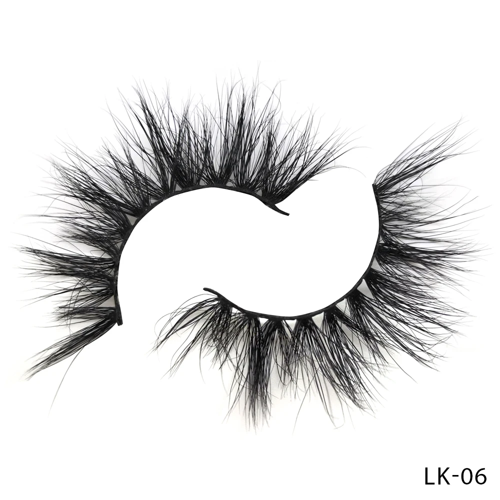 Friholl. m Lashes 8-25 мм, ресницы в Майями, 3d-5d, норковые накладные ресницы для макияжа,, ручная работа, индивидуальная упаковка - Цвет: LK-06