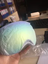 COPOZZ-Gafas de esquí de doble capa para hombre y mujer, máscara de esquí grande antiniebla, UV400, gafas de Snowboard, GOG-201 Pro