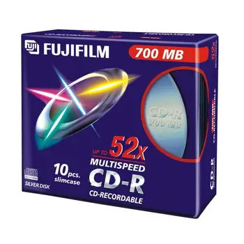 

CD-R 80 MIN. 52X SLIM 47444 pack 10