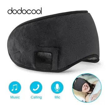 

dodocool Wireless Headphone Bluetooth Headphone Multifunctional Eye Mask Washable Music Eye Cover Adjustable Headset Handfree