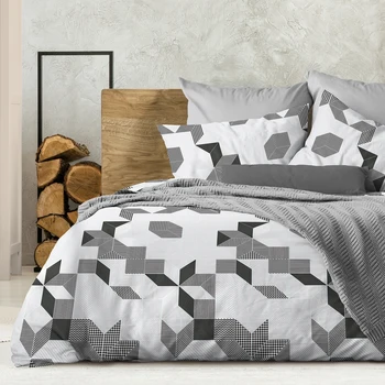 

Bed linen Wenge "Chrome", with pillowcase 70x70 cm, European standard