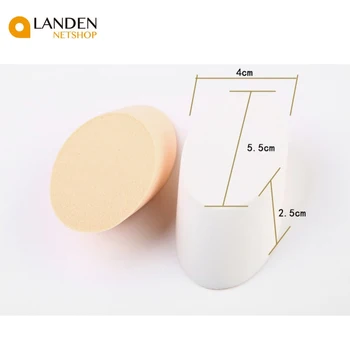 

Cosmetic sponge makeup Puff 2 PCs soft face Woman beauty makeup foundation contour facial sponges