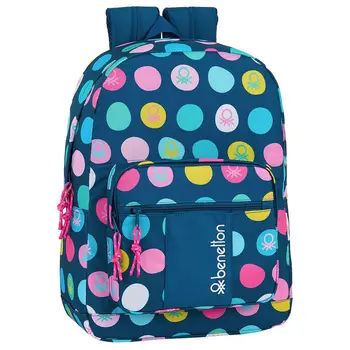 

Portable backpack Benetton Navy 43cm