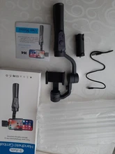 EKEN-cardán de mano F60 de 3 ejes con carga USB, soporte Universal de grabación de vídeo, dirección ajustable, estabilizador de teléfono inteligente Vlog en directo