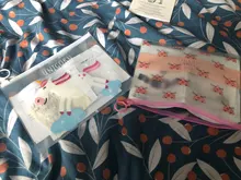 Bolsa de documentos de PVC transparente con dibujos de unicornios y leopardo, carpeta de archivos, organizador de papelería