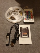 Bluetooth RGB Adapter Light Ribbon Tape-Controller Led-Lamp-Tape Usb-Led-Strip Desktop