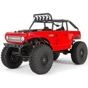 Радиоуправляемый трофи Axial SCX24 Deadbolt(красный) 4WD RTR масштаб 1:24 2.4G- AXI90081T1