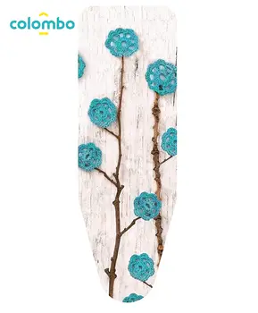 

Seat cover ironing wool flowers turquoise size M irons and accessories
