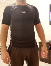 5 unids/set chándal de los hombres gimnasio de compresión de ropa deportiva traje de correr Jogging ropa deportiva de ejercicio medias