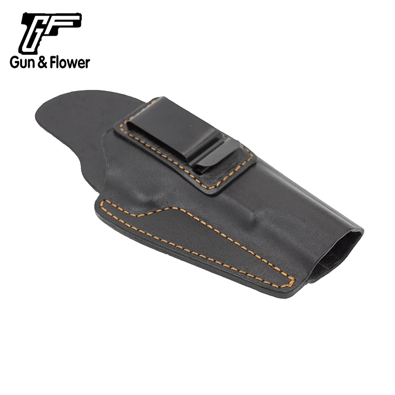 Gunflower IWB блинница правая рука черный Италия полностью зернистая кожа кобура для пистолета Кольт 1911 аксессуары для пистолета