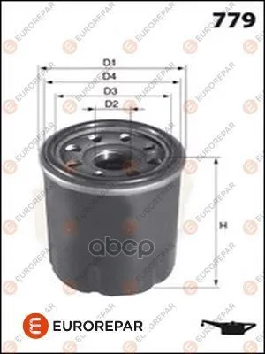 Oil filter Mazda 323/626 1.0-2.0 89 nissan Primera P11/P12/Almera 1.5-2.0 96-EUROREPAR art. E149173 | Автомобили и мотоциклы