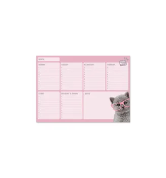 

BLOC weekly planner A4 STUDIO PETS CATS 2019