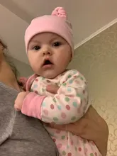 Baby-Hats Caps Newborn 0-6-Months 100%Cotton Printed for 3pcs-Per-Lot KF268