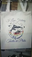 Bolsa de mano personalizada, texto impreso, diseño original, cremallera blanca, moda unisex, bolsa de viaje de lona