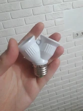 Converter Bulb-Adapter Light-Lamp 2e27-Lamp-Holder E27 Splitter Y-Shape To Halogen LED