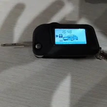 A93 caja con vidrio sin cortar para Starline A93 A63 A39 hoja sin cortar fob caso A93 plegable coche remoto