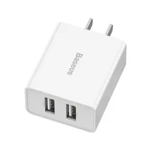 Сетевое зарядное устройство Baseus Speed Mini Dual U Charger 10.5W CCFS-M02(Белый