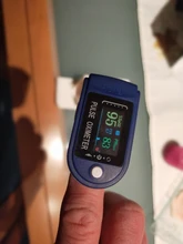 Pulsioxímetro Digital para dedo, monitor de ritmo cardíaco, saturación de oxígeno en sangre, pulsómetro médico