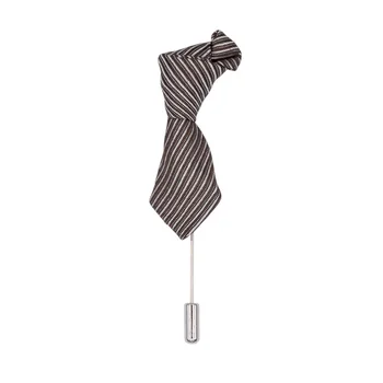 

Brooch on lapel tie 50762 (Gray, needle, cotton)