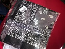 Headwear Bandana Scarf Hairwrap Sports Fashion Women Wrist Hip-Hop Double-Sided