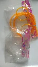 Straw Drinking-Tube Party-Accessories Soft-Glasses Funny Crazy Kids for Diy Flexible